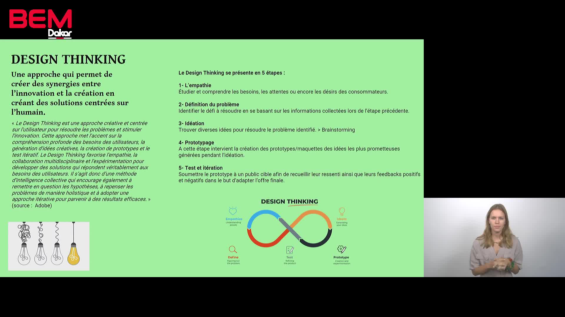 S2A3  Le Design Thinking Mme RUBAUDO