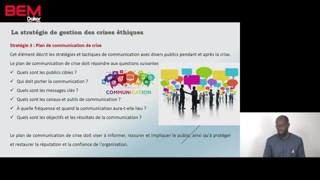 S3 A5 La stratégie de gestion des crises éthiques