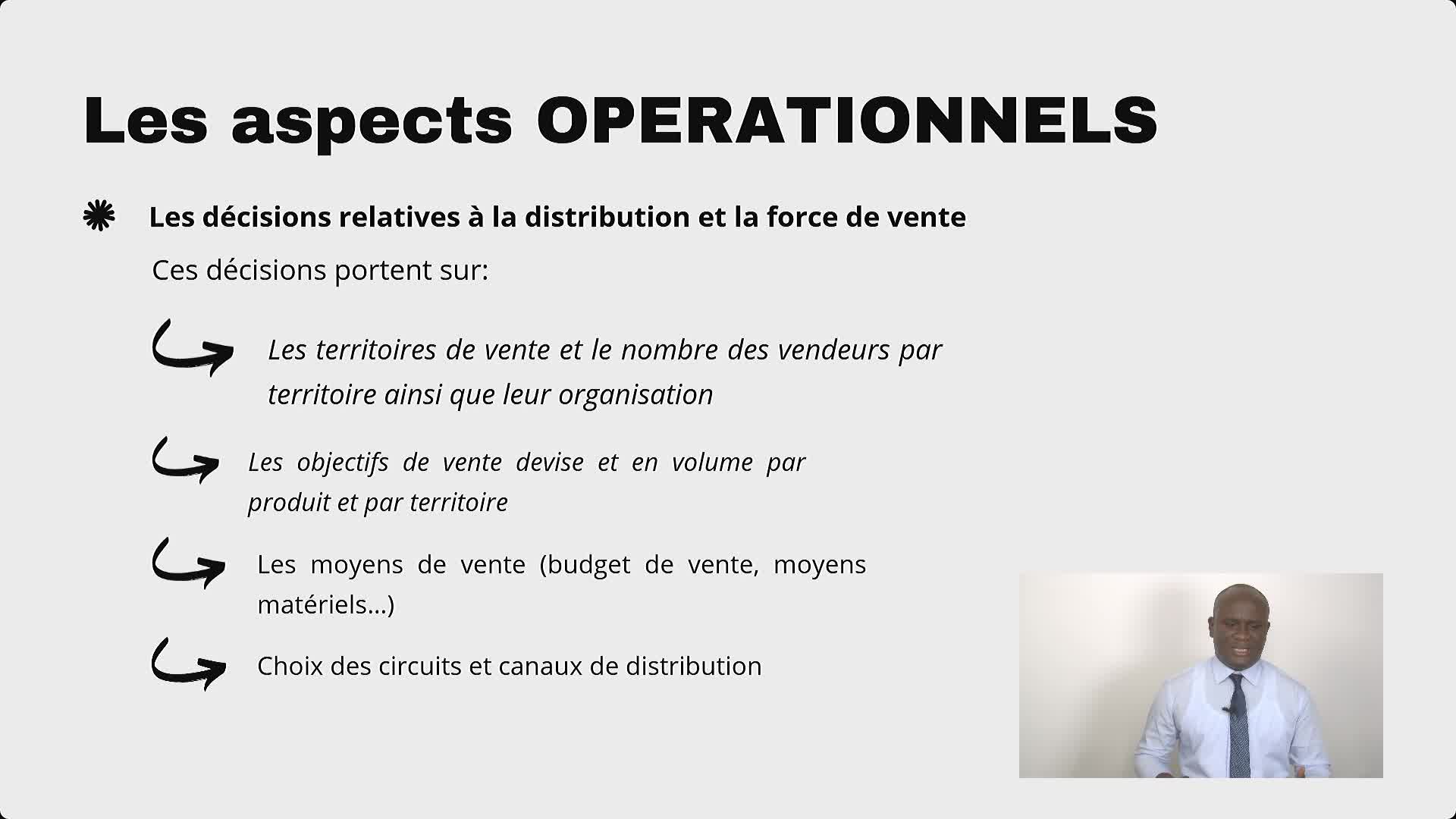 S2  A3  Les aspects opérationnels