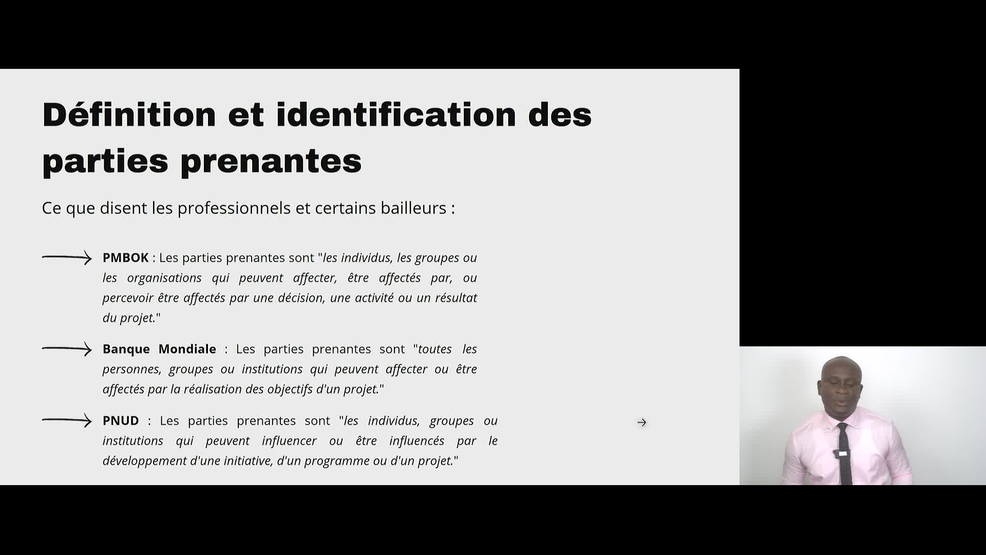 S1 A1  Définition et identification des parties pr