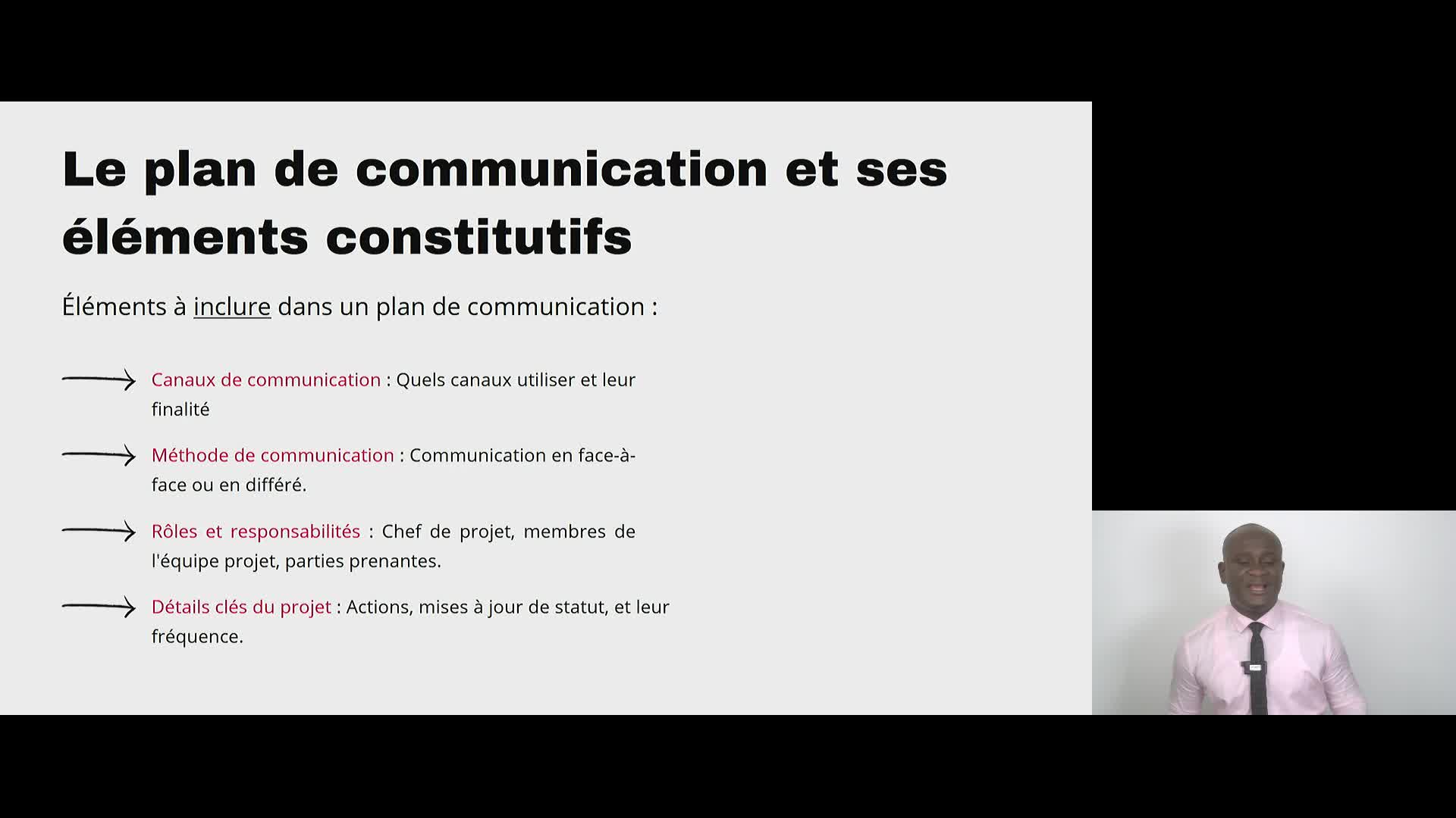 S3 A1  Le plan de communication et ses éléments
