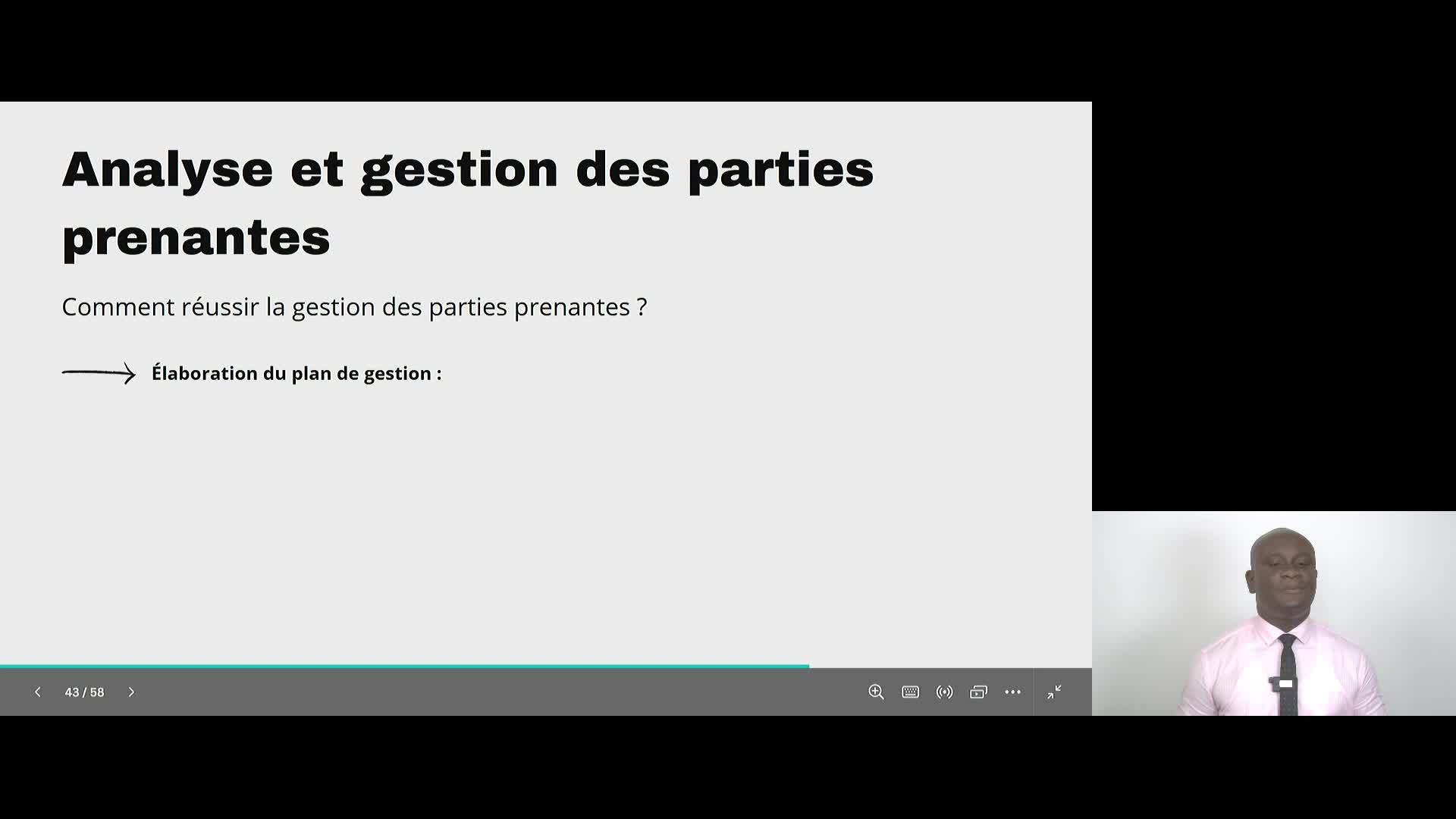 S1 A2  Analyse et gestion des parties prenantes