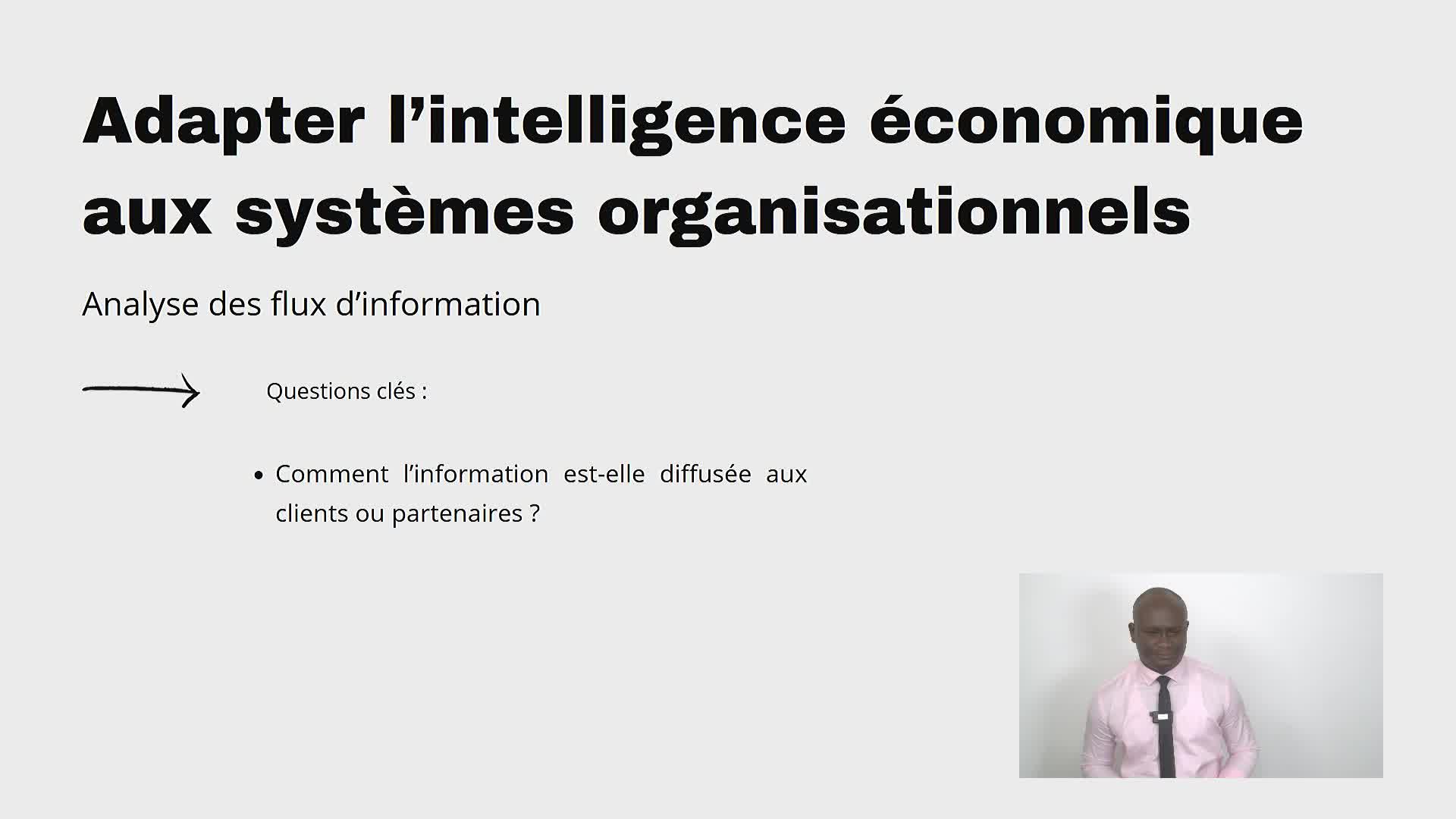 S2 A1  adapter l’intelligence économique aux systè