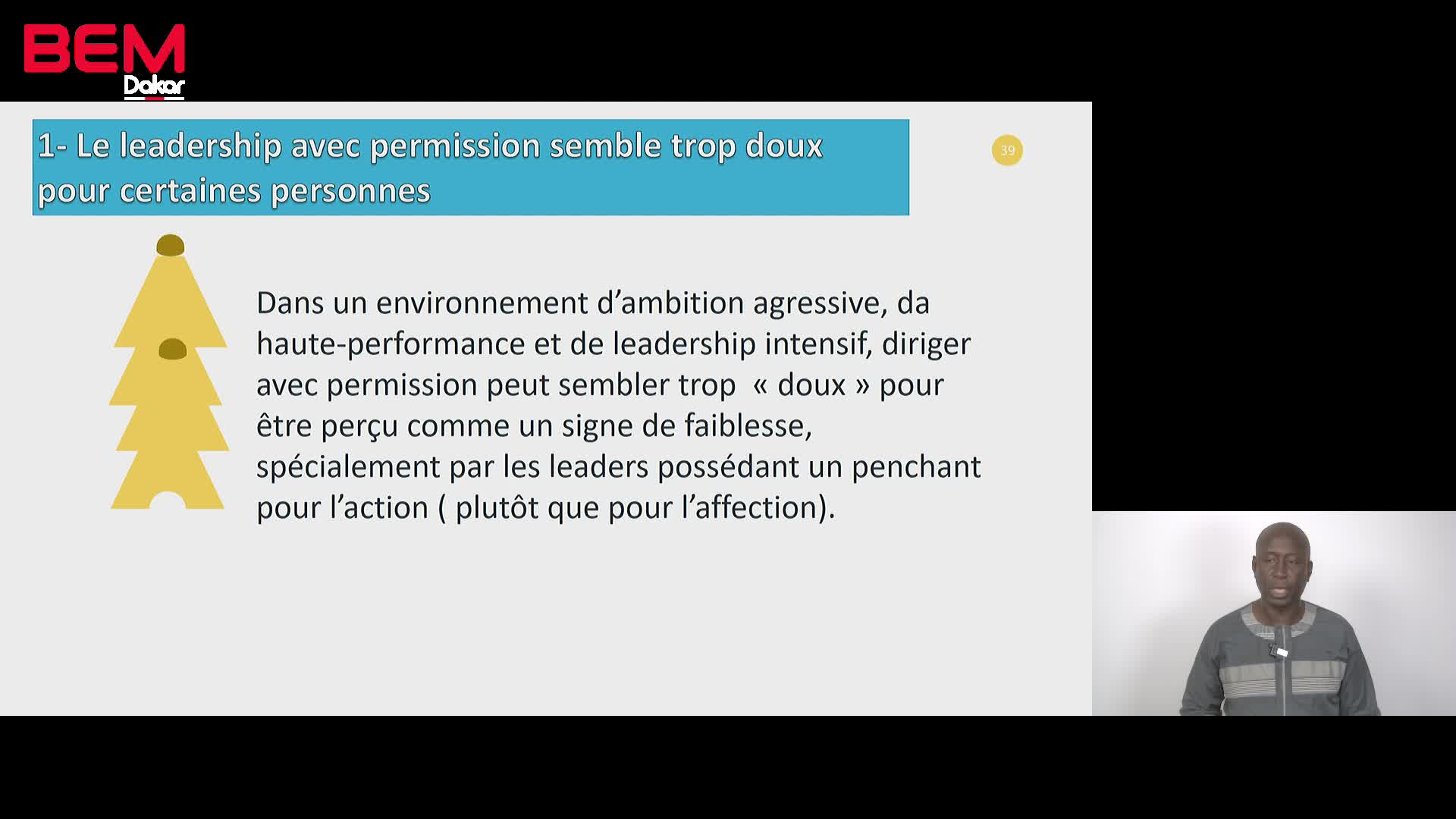 S2A1 Le leadership avec permission semble trop dou