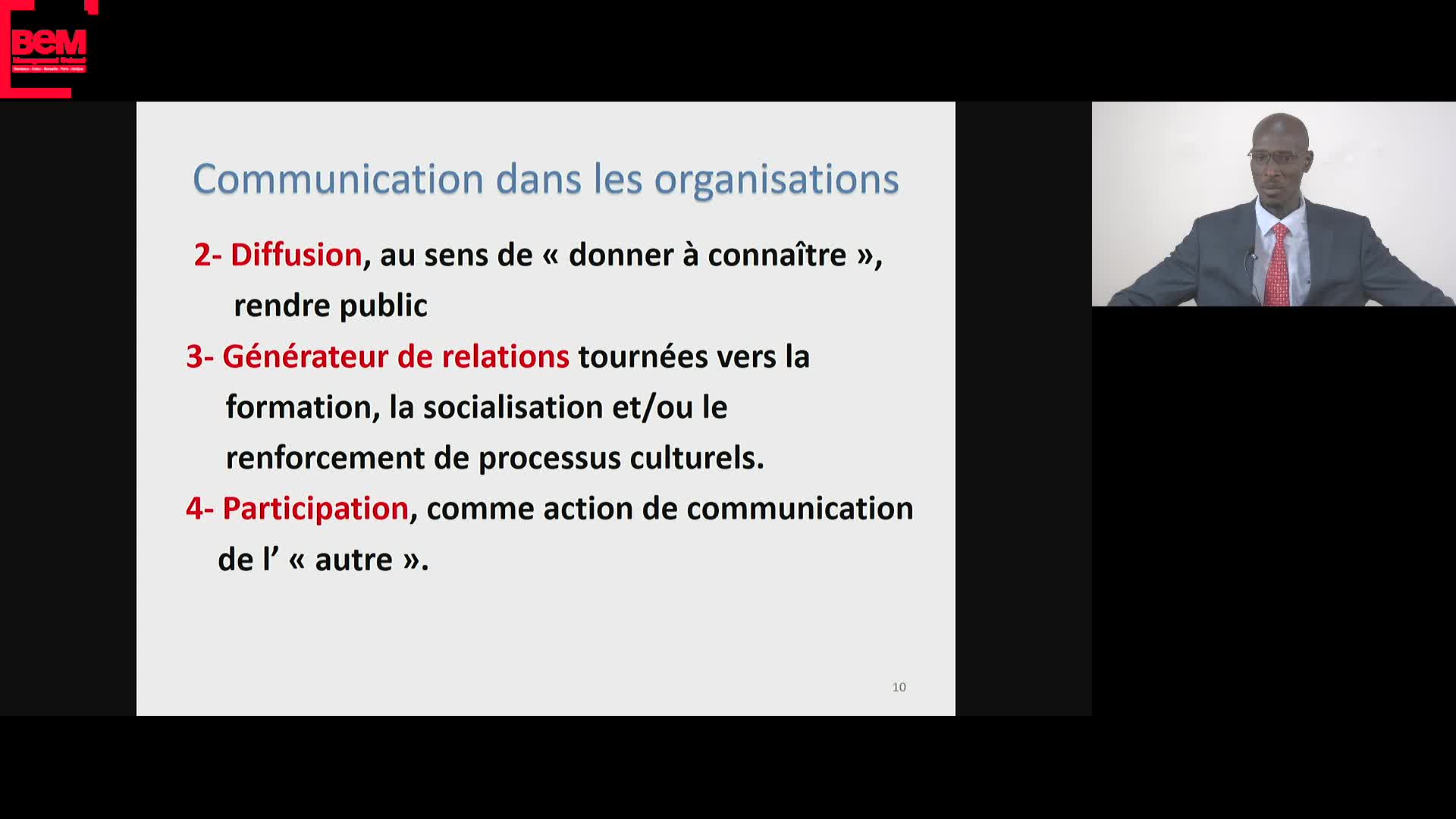 Presentation S2 Généralité d'entreprise Dr Samba Laobe GAYE