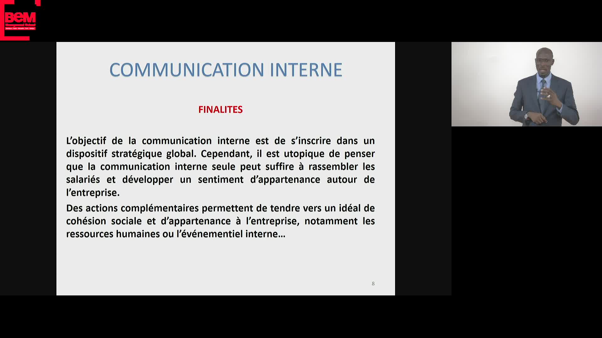 Presentation de la sequence 3 Dr Samba Laobe GAYE