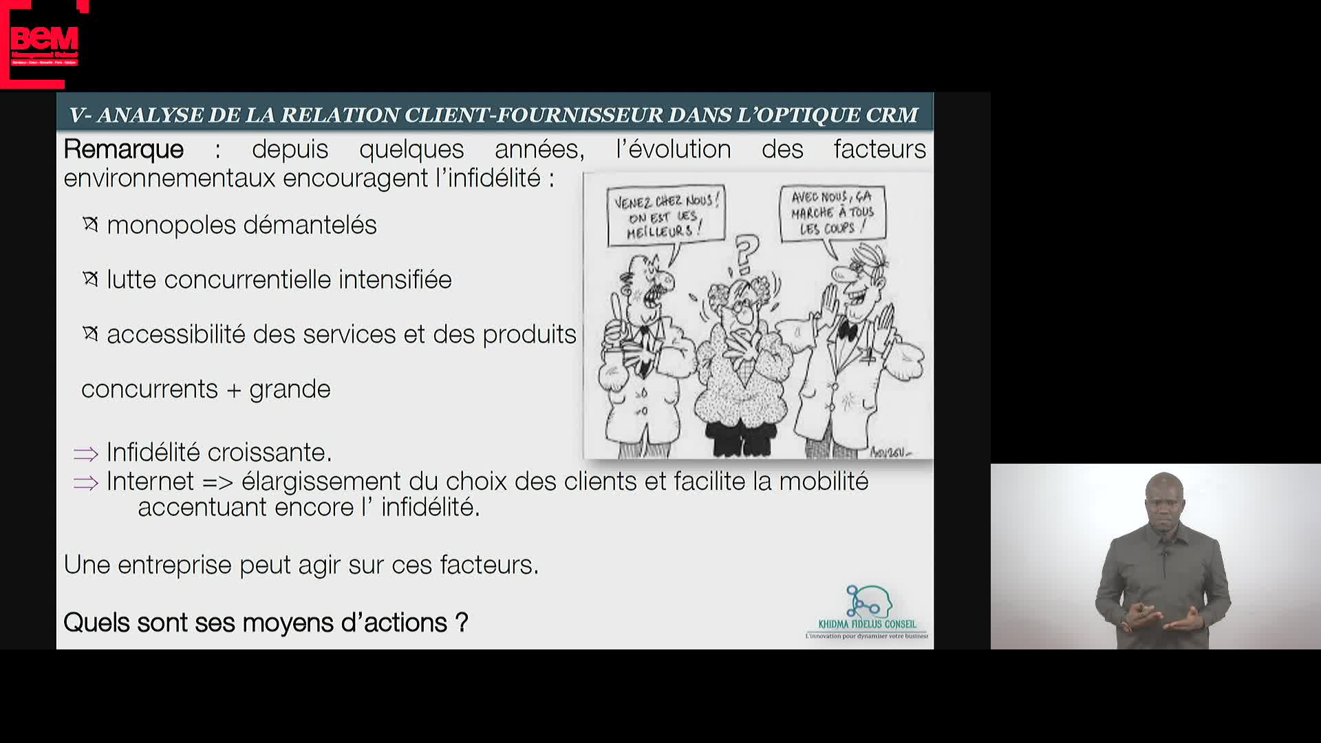 Presentation sequence 3 CRM M MBAYE