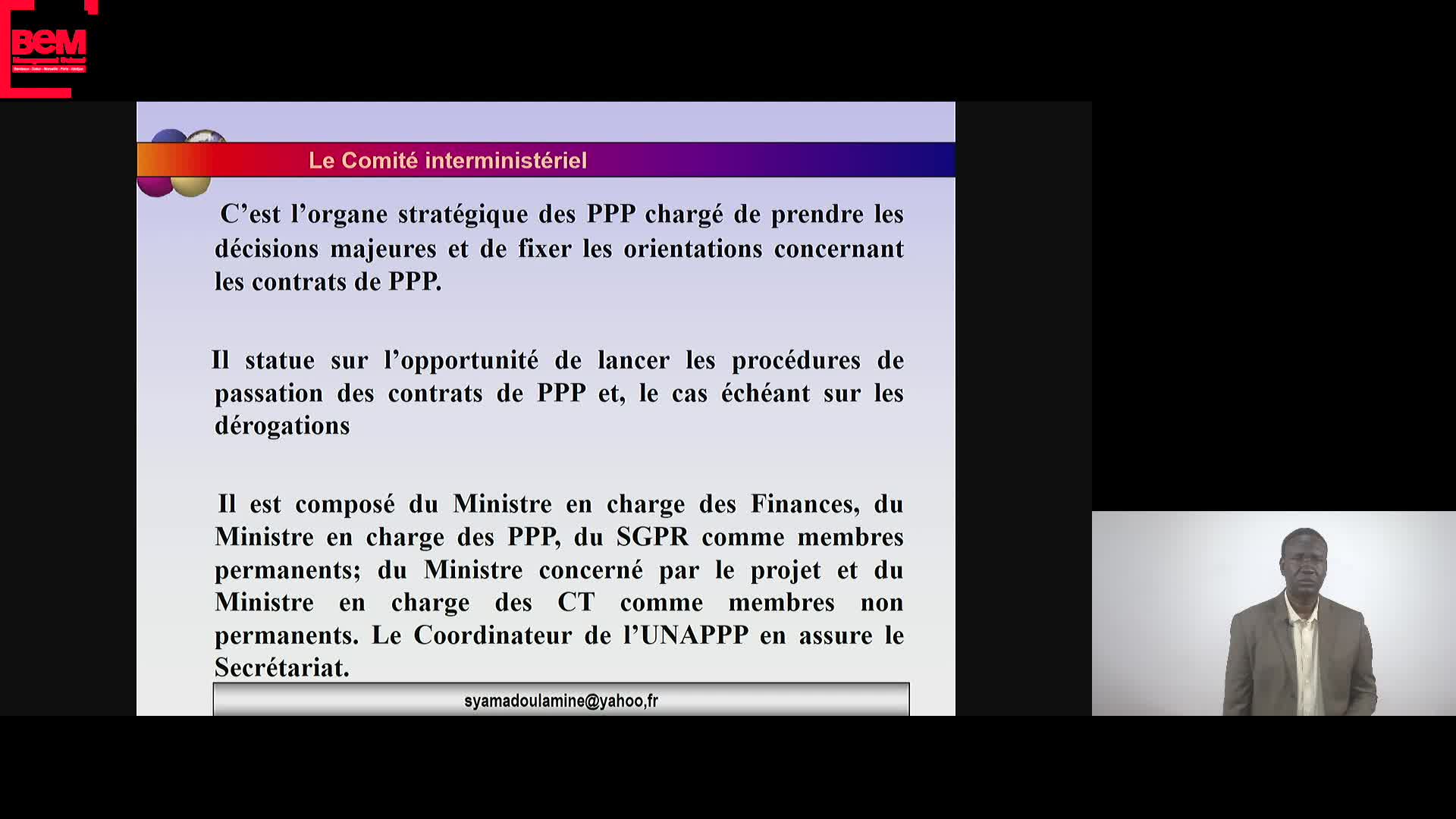 S2 A1 Cadre institutionnel