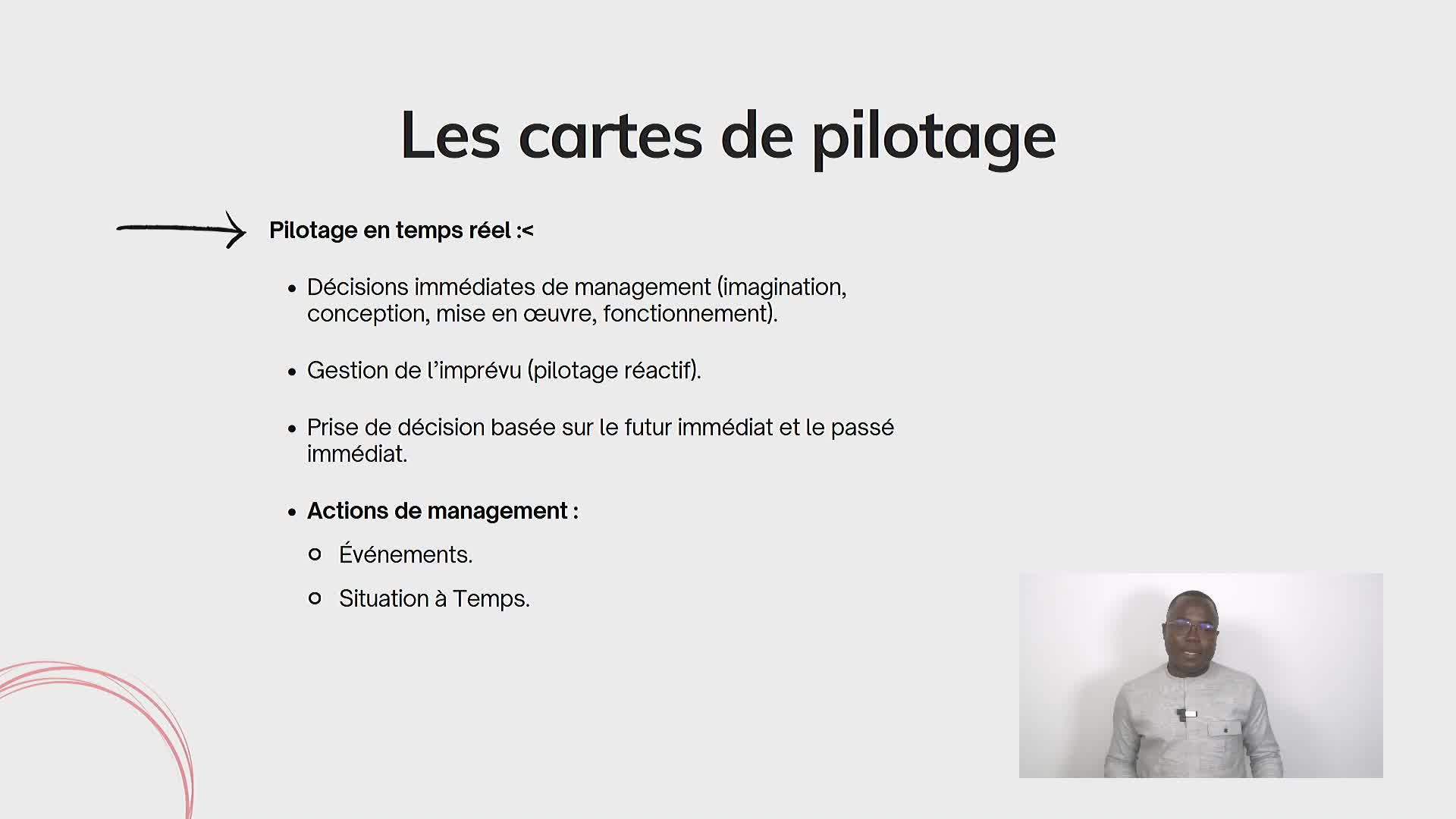 S1A6 Les cartes de pilotage