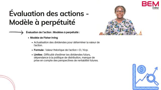S3A1  Evaluation des actions  modèle à perpétuité