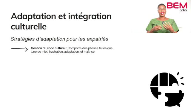 S3A3  Stratégies d’adaptation culturelle et gestio