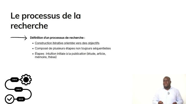 MR S1A3 Le processus de la recherche