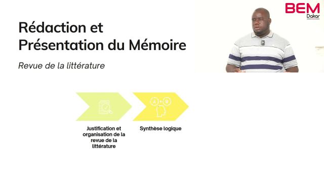 MR S5A3  Rédaction et Présentation du Mémoire