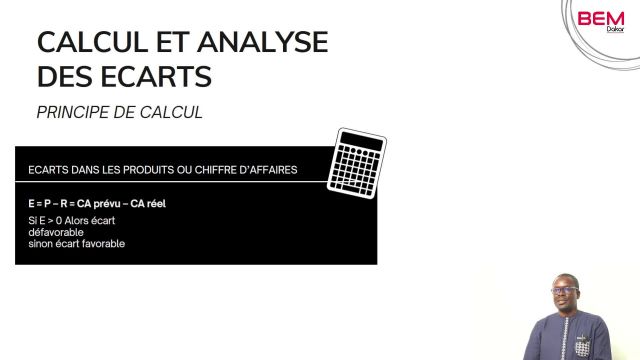 S3A2  Calcul et analyse des écarts