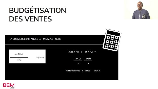 S2A2  Budgétisation des ventes