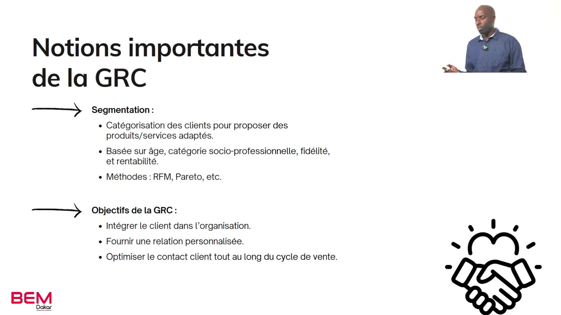 S3A1 Notions importantes de la GRC