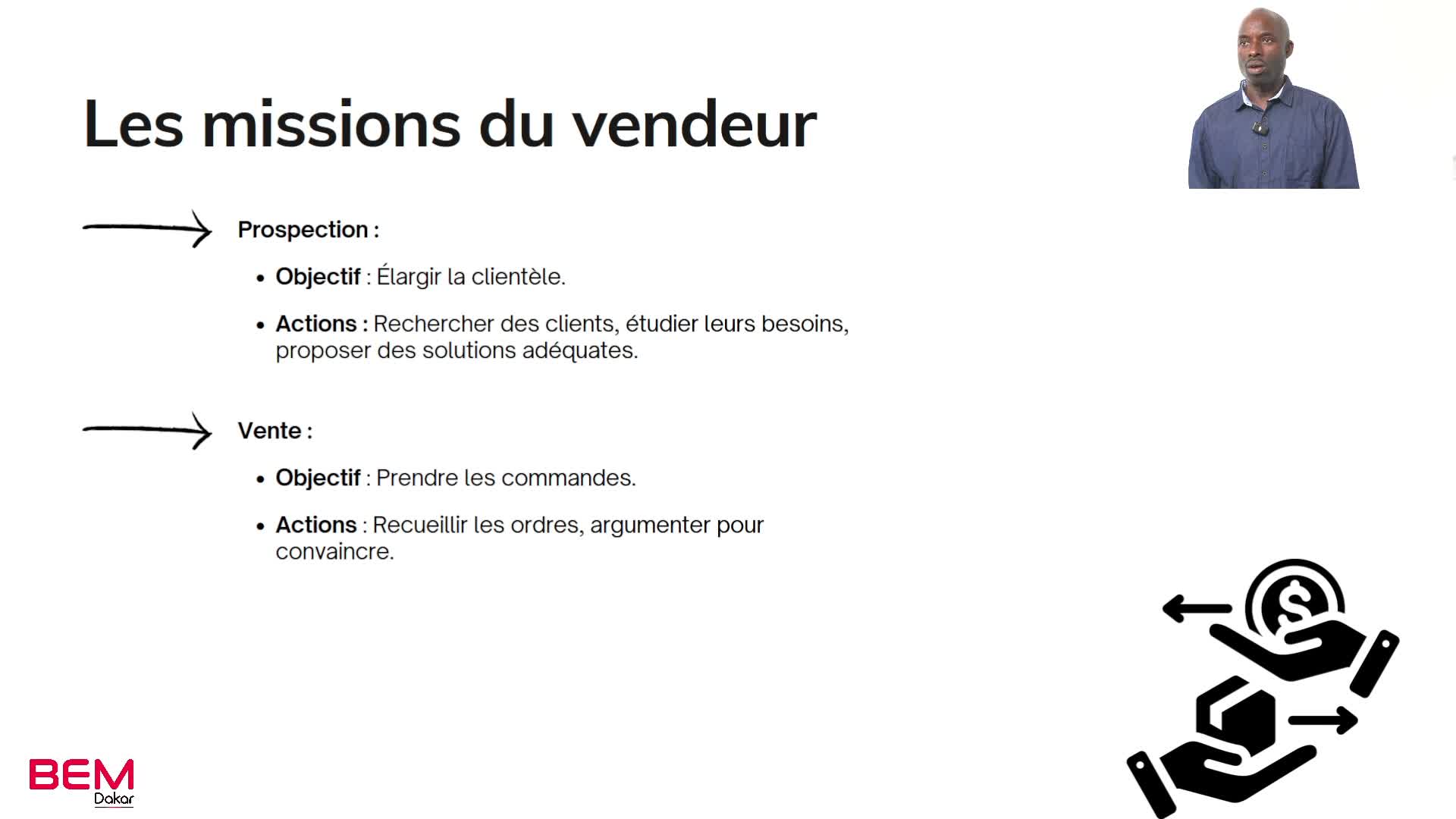 S4A1 Les missions du vendeur