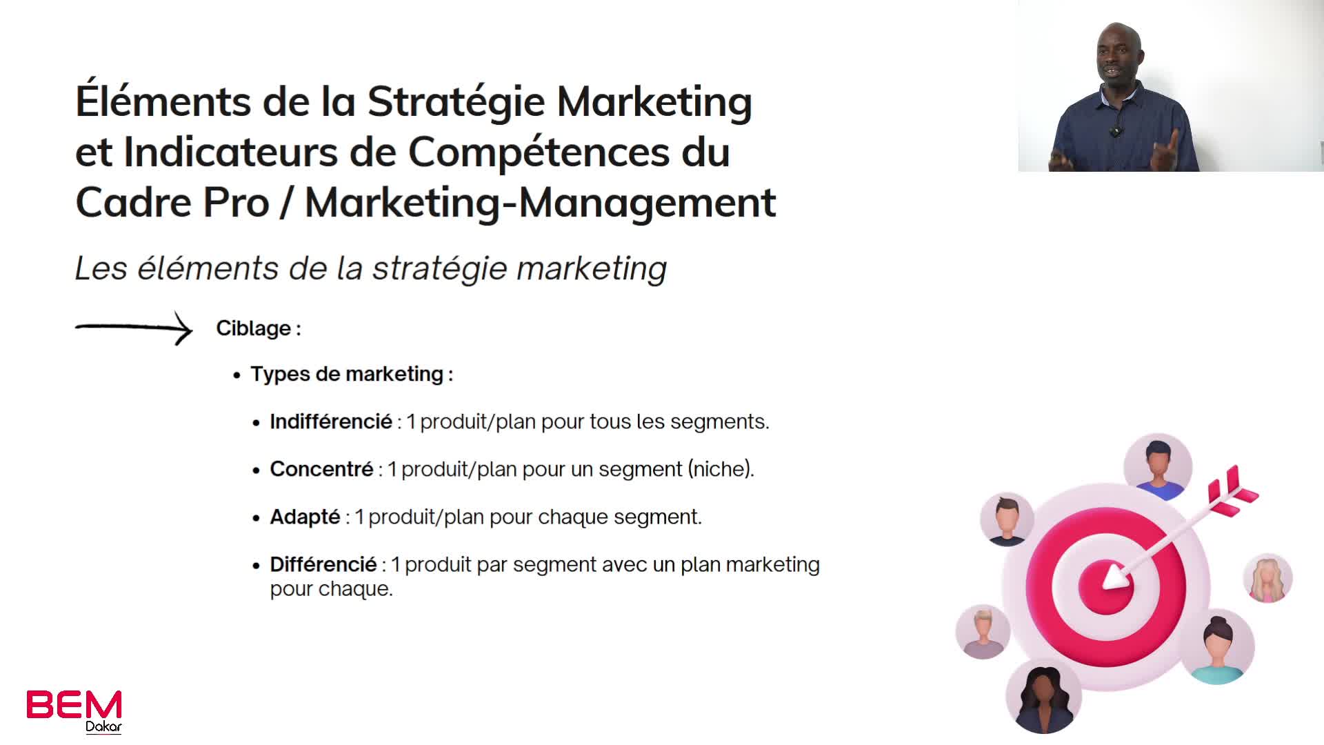 S5A2 éléments de la stratégie marketing