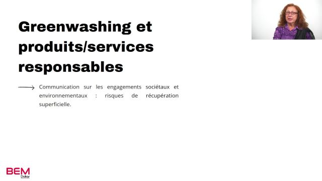S2A3 Greenwhashing et produits services responsab