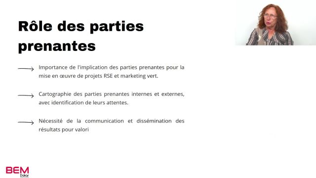 S1A3 Le rôle des parties prenantes