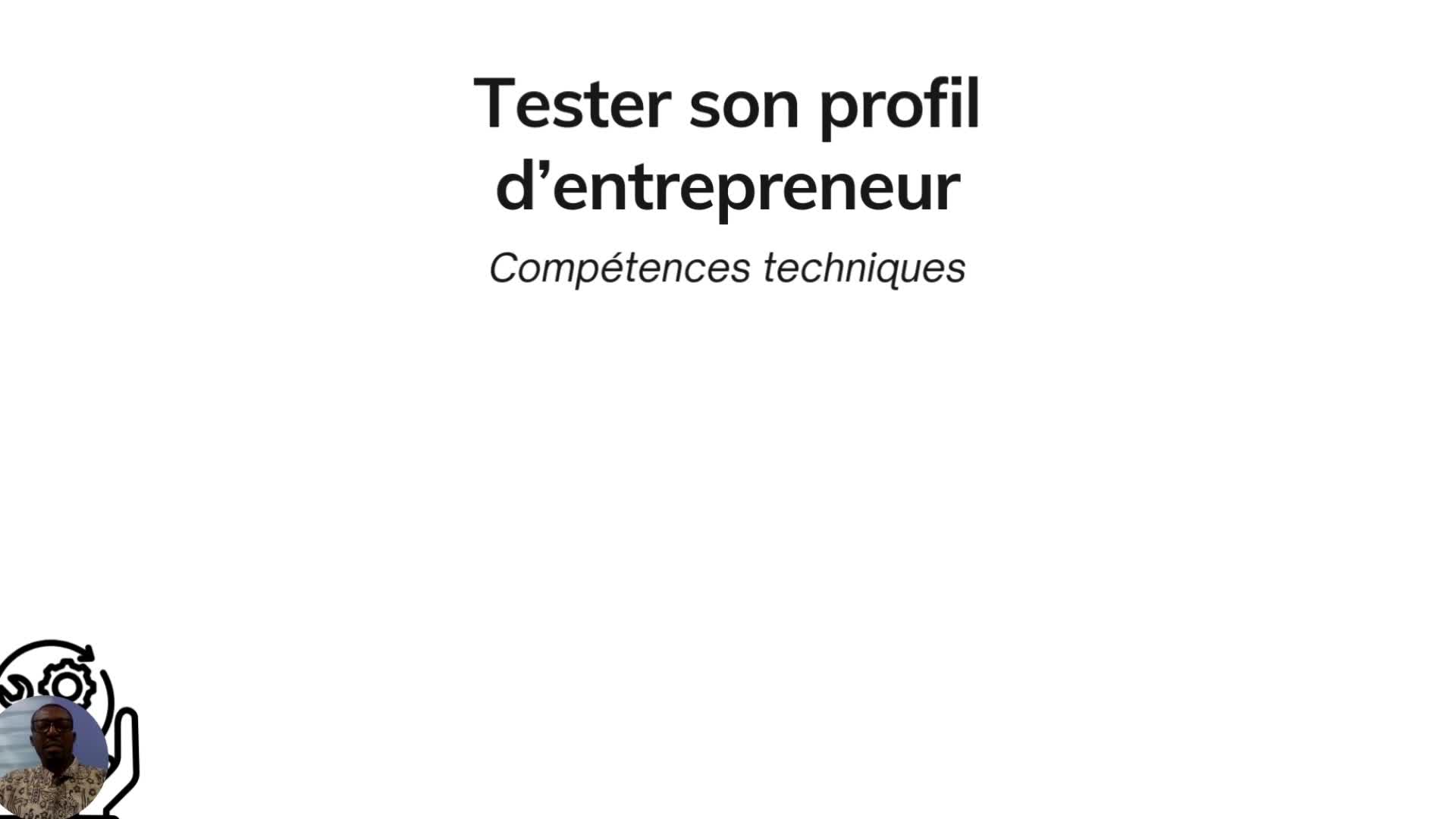 Entreprenariat S3A4 Tester son profil d'entreprene