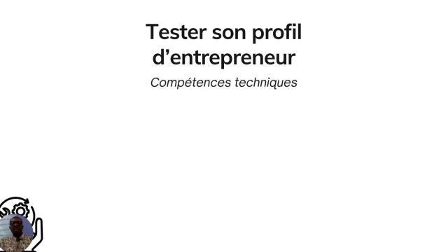 Entreprenariat S3A4 Tester son profil dentreprene