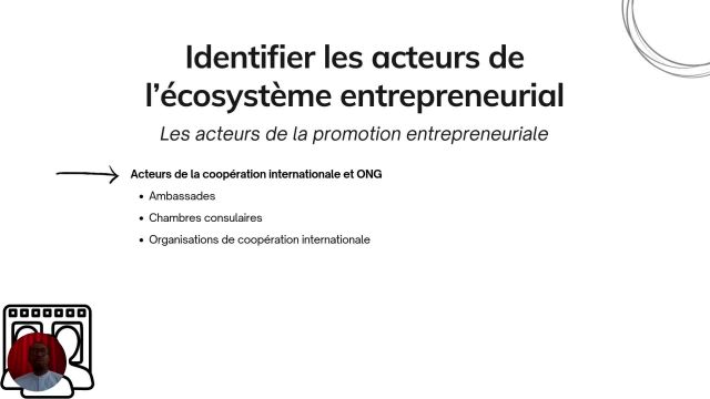 Entreprenariat S2A2 Identifier les acteurs