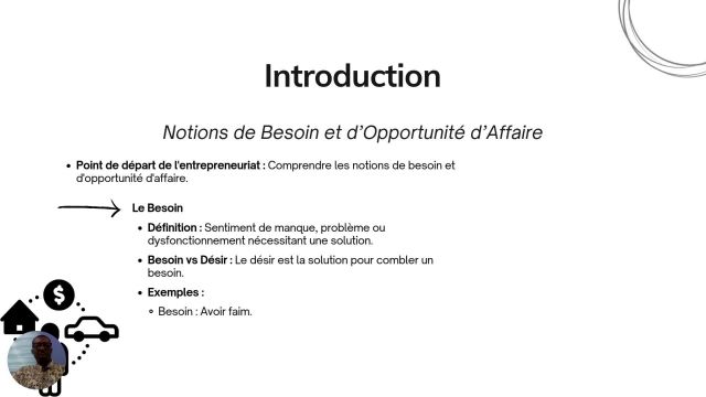 Entreprenariat S4A1 Introduction