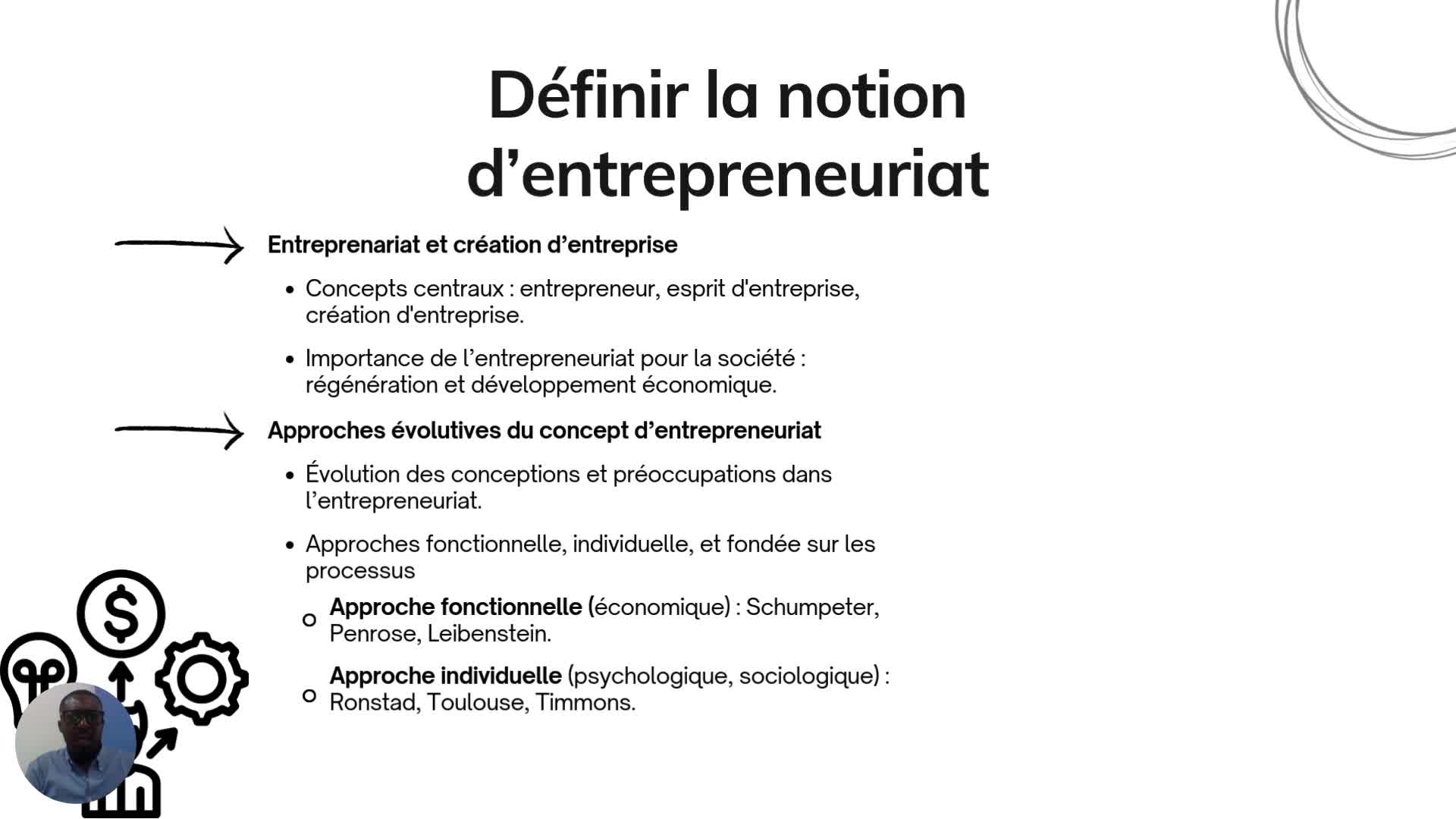 Entreprenariat S1A2 Définir la notion d'entreprena