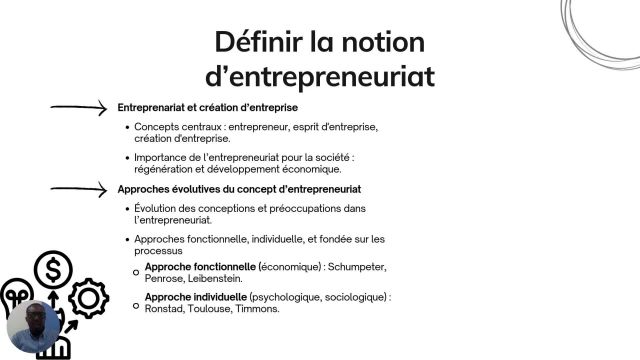 Entreprenariat S1A2 Définir la notion dentreprena
