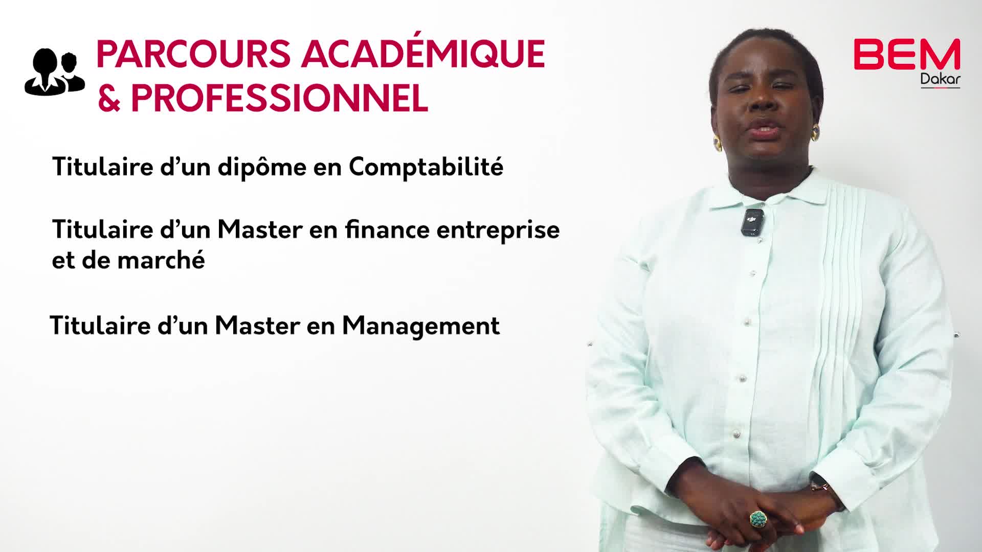 Teaser Mme Fatou CISSE FALL
