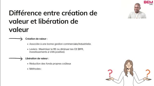 EE S2A5  Différence entre création de valeur et li