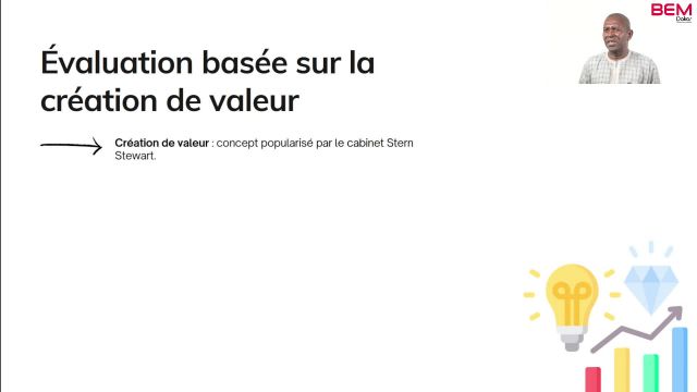 EE S2A4  Evaluation de l’entreprise basée sur la c