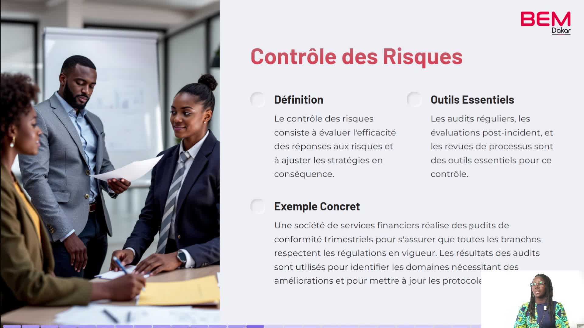 ARP S3A3  Surveillance et Contrôle des Risques