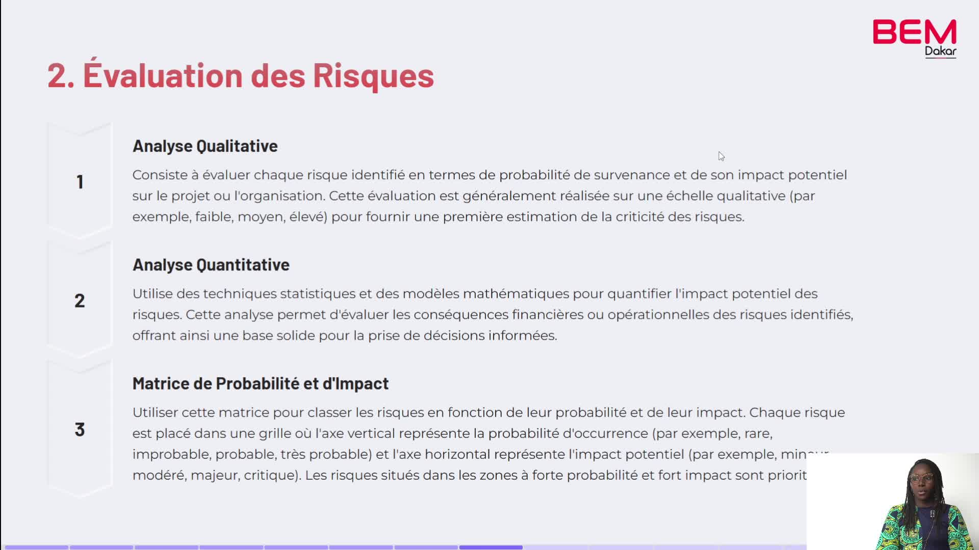 ARP S1A2  Les Étapes de l'Analyse des Risques
