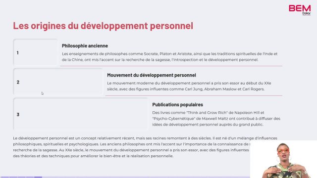 Dev P S1A1  Introduction au développement personn
