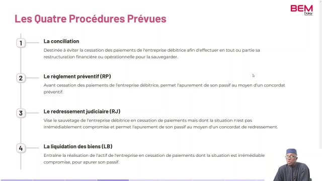 PCAP S1A1 Acte Uniforme sur les Procédures Collect