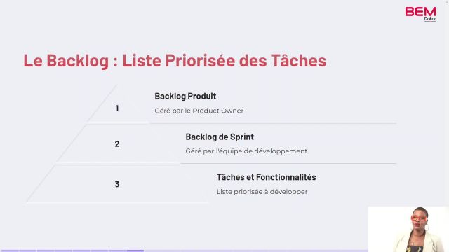 MA S2A2 Planification Agile  Sprints, Backlog, Use