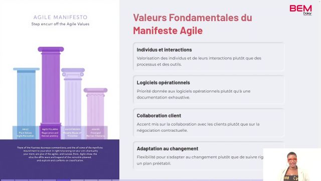 MA S1A1 Les principes et valeurs des méthodes agil