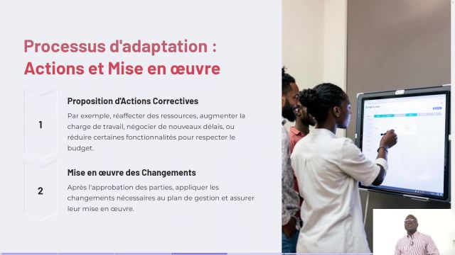 Planification S4A3 Adaptation du Plan de Gestion d