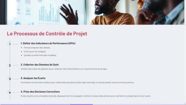 Planification S4A1 Le Contrôle de Projet